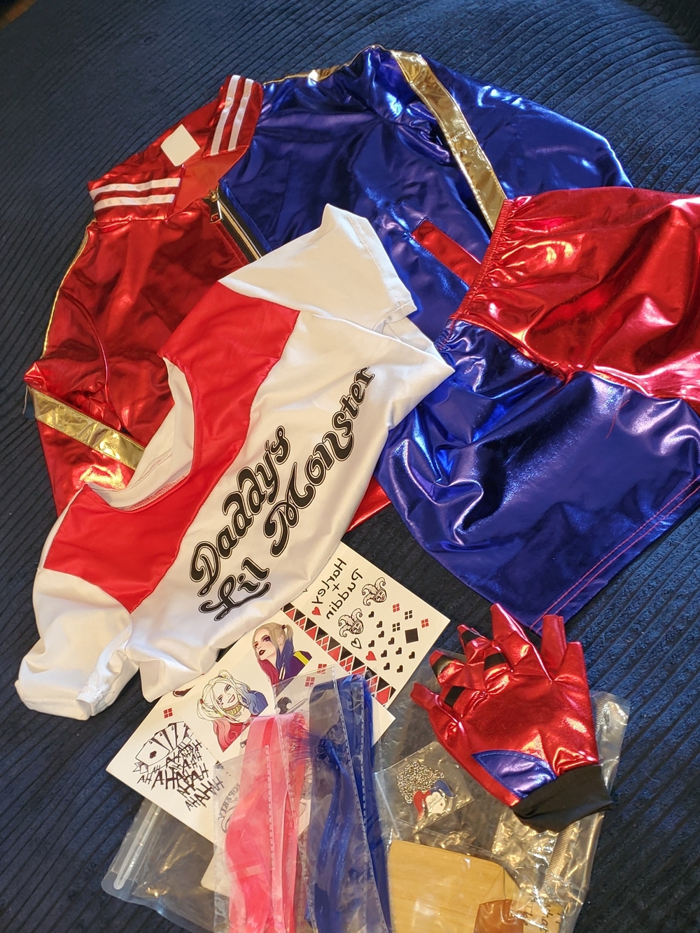 Harley Quinm Inspired Kids Costume